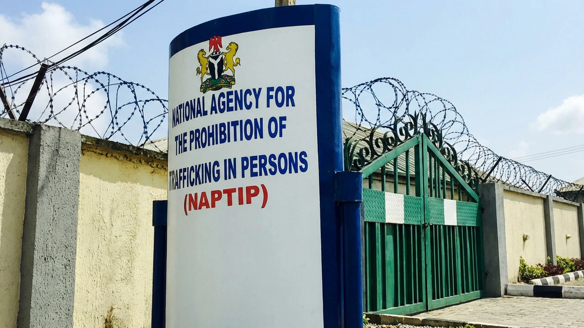 National Agency for the Prohibition of Trafficking in Persons (NAPTIP).