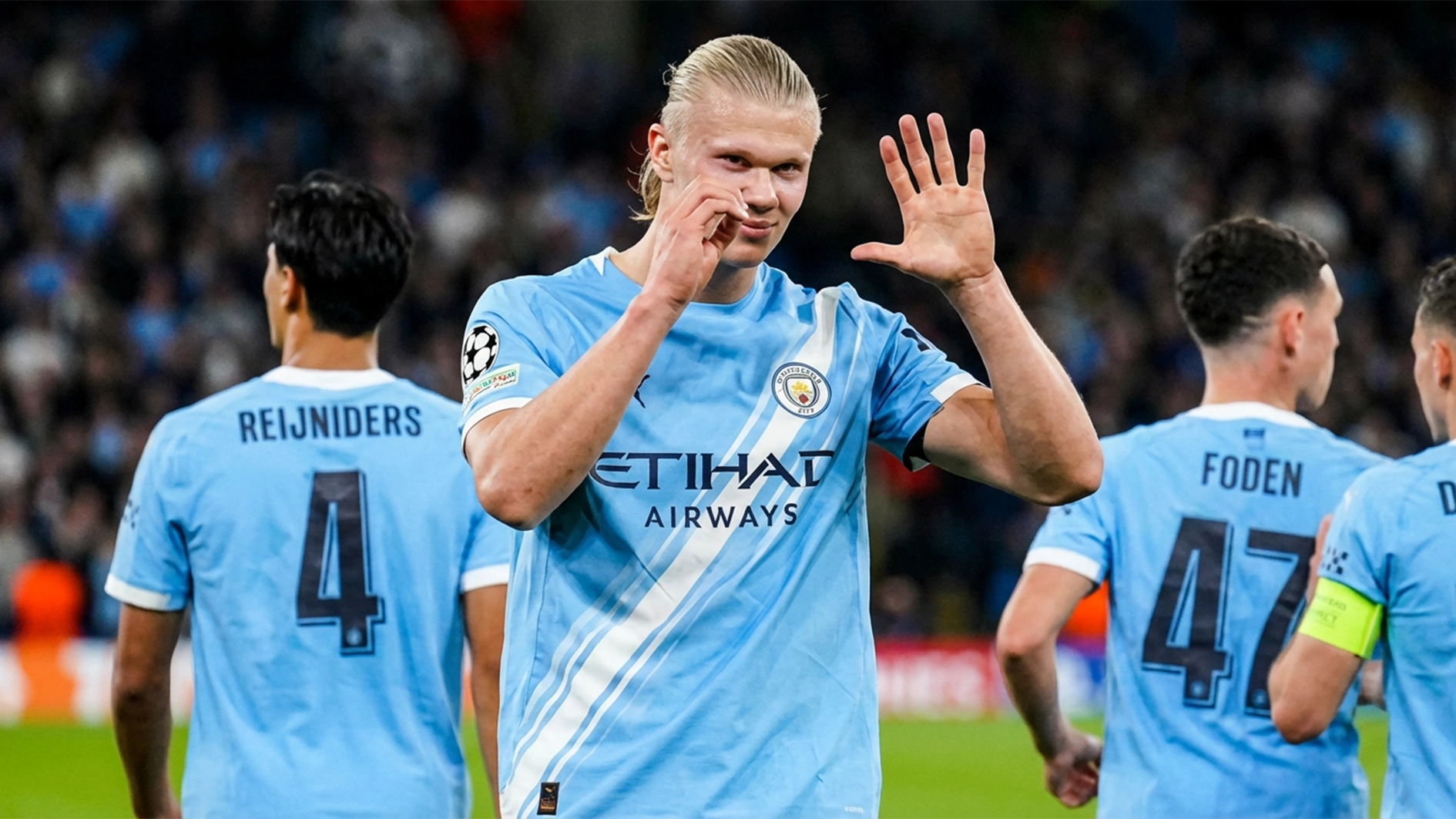 Haaland scores twice for City against Bournemouth