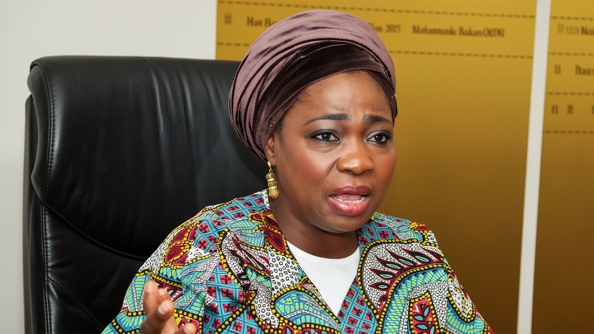 Chairman/CEO Nigerians in Diaspora Commission (NIDCOM), Abike Dabiri Erewa