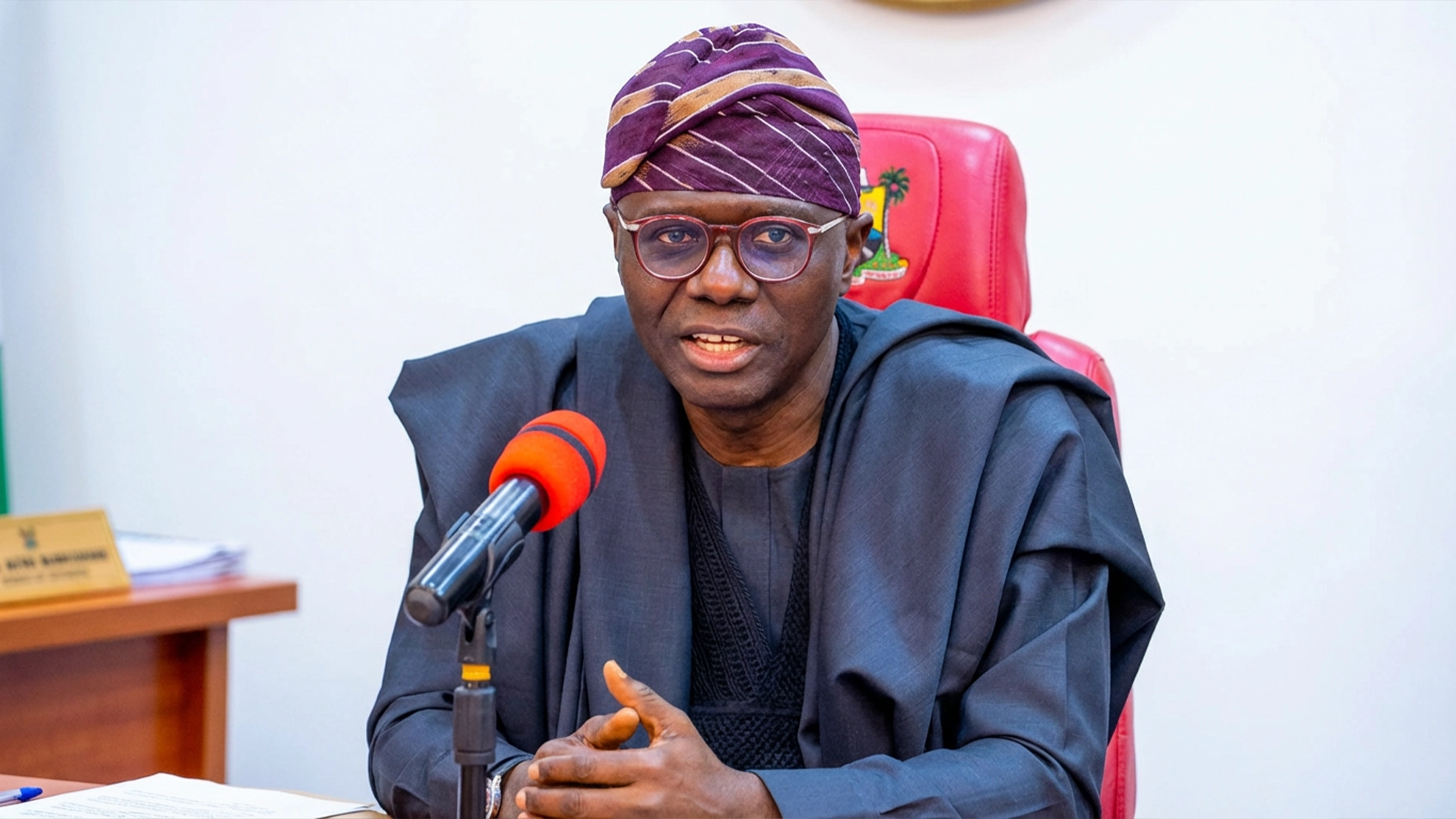 Lagos State Governor Babajide Sanwo-Olu
