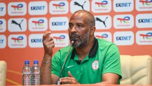 Super Eagles coach, Eric Chelle