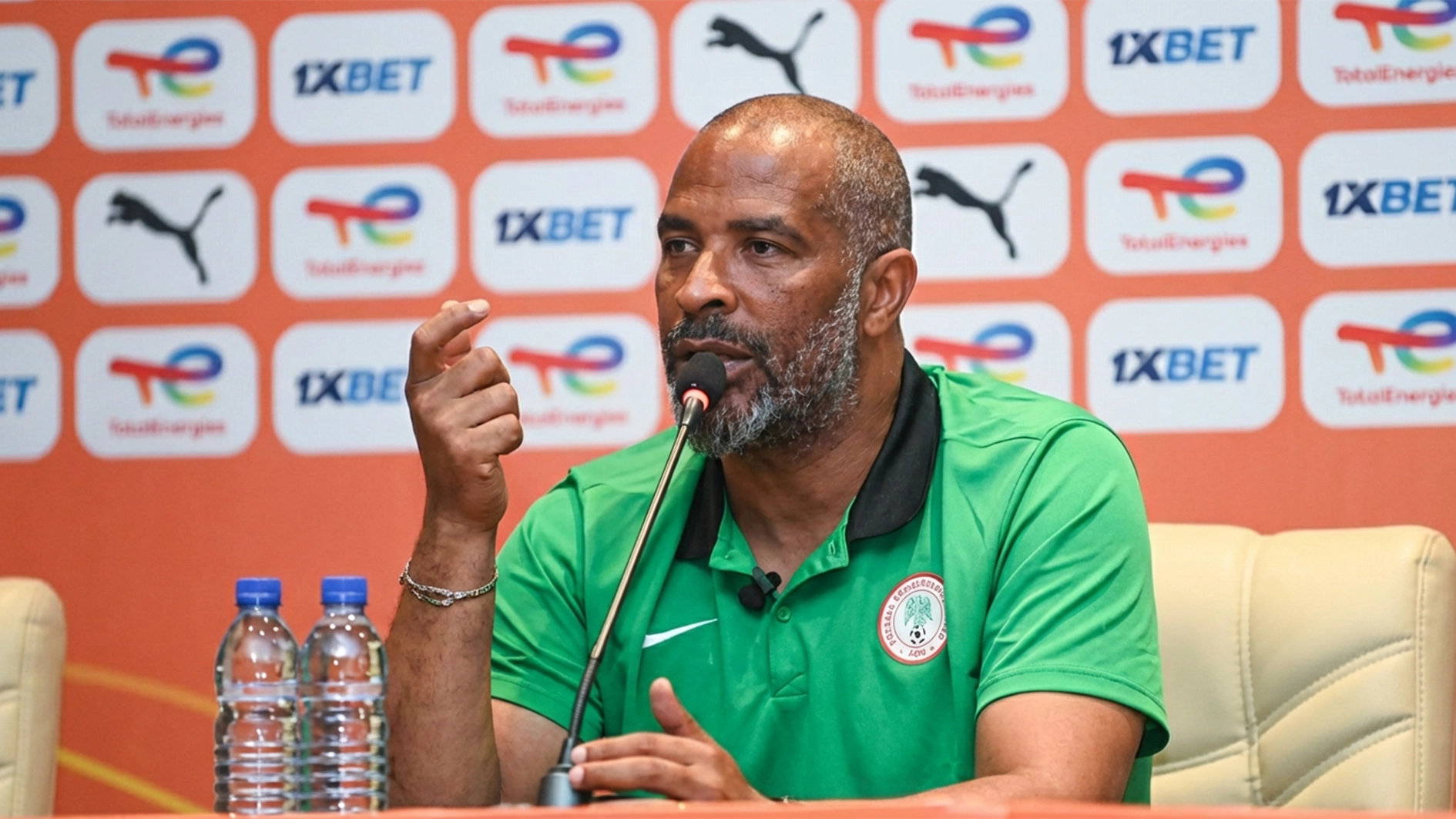 Super Eagles coach, Eric Chelle