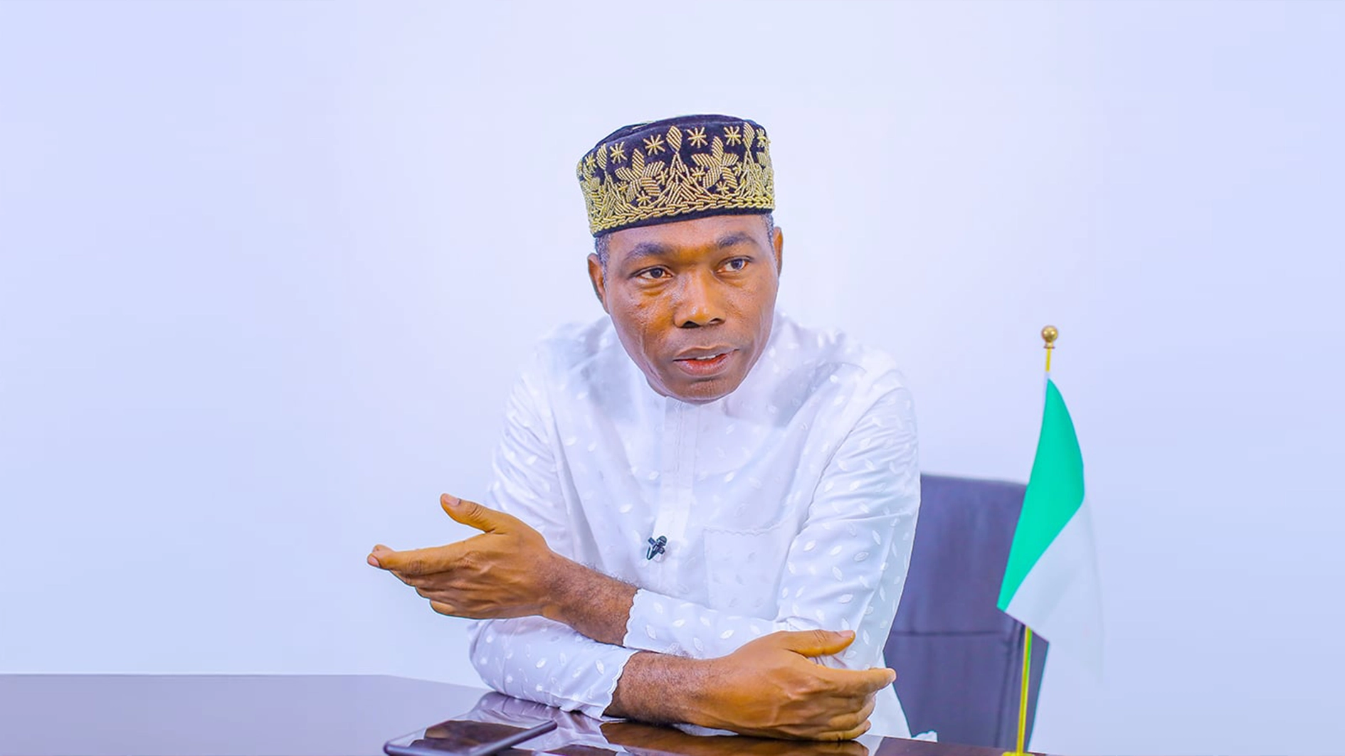 Leader of the Social Democratic Party (SDP), Prince Adewole Adebayo