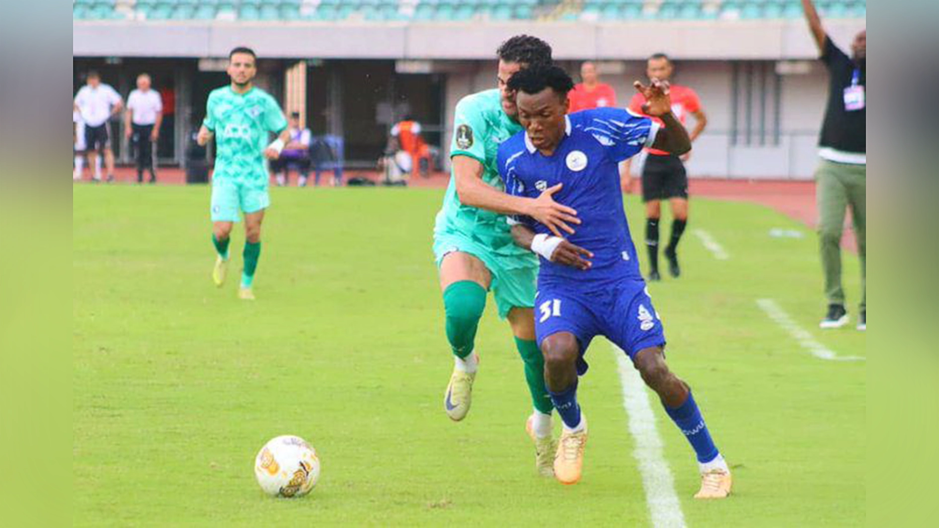 Rivers United battled with former champions, Pyramids of Egypt, the last time they played in the CAF Champions League.