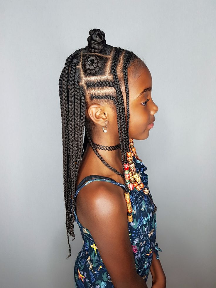 Bantu halo- hairstyle