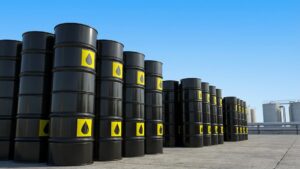 crude oil barrels